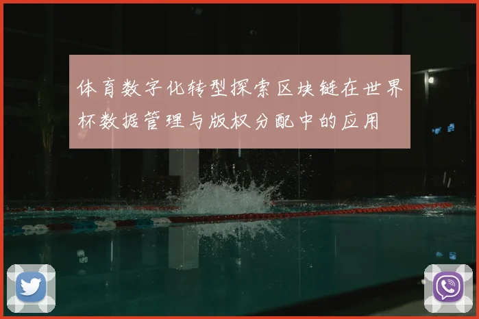 体育数字化转型探索区块链在世界杯数据管理与版权分配中的应用